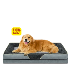 Lavish Pets Bed Plush Mattress Light Grey (Extra Large) Lavish Pets Bed Plush Mattress Light Grey (Extra Large)